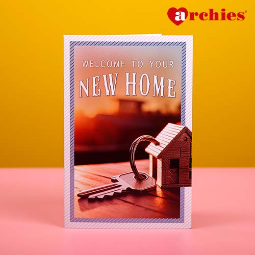 Archies Welcome to New Home Greeting Card