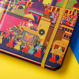 Royal City Themed Exercise Book with Elastic