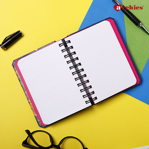 Royal City Themed Exercise Book with Elastic