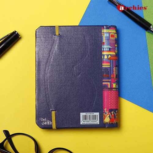 Royal City Themed Exercise Book with Elastic