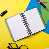 Cat Illustration Exercise Book with Elastic