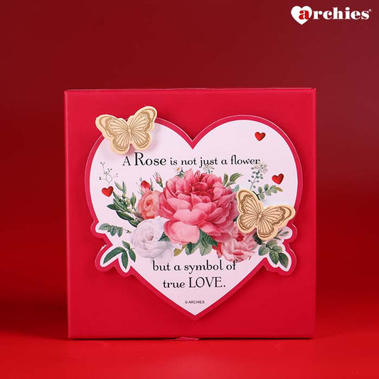 A Rose is Not Just a flower But a Symbol Of Love Pop Up Box
