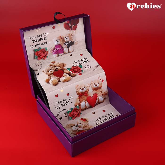 Romantic I love You Pop Up Box