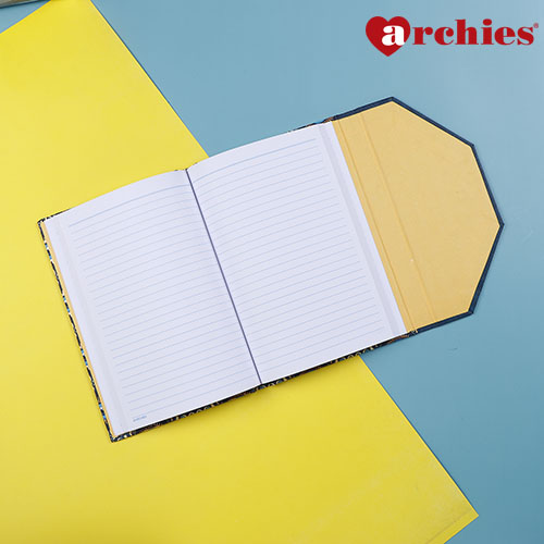 Beautiful Evil Eye Printed Notebook with Magnetic Closure