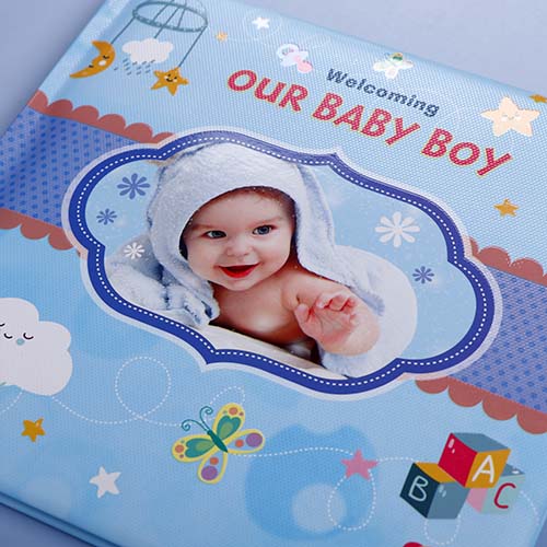 Welcoming Our Baby Girl Blue Album