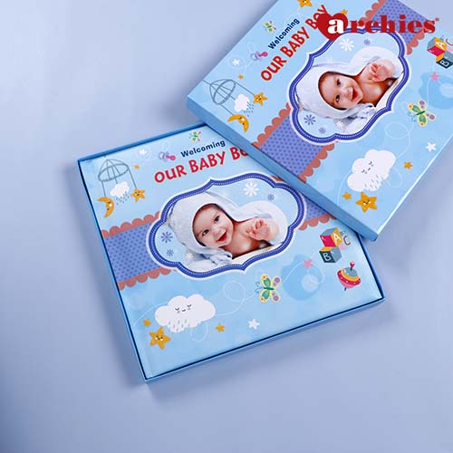 Welcoming Our Baby Girl Blue Album