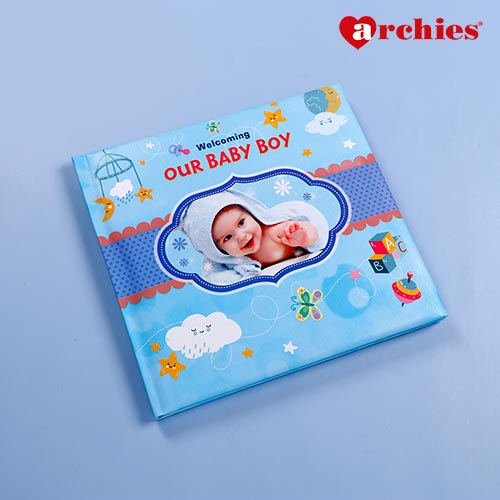 Welcoming Our Baby Girl Blue Album