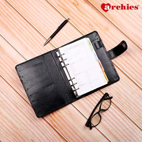 Business Organiser Journal Black (Small)