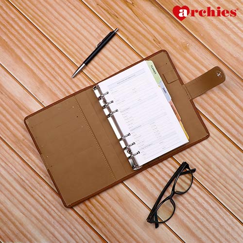 Business Organiser Journal Brown (Small)