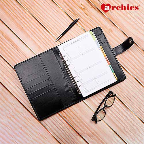 Business Organiser Journal Black