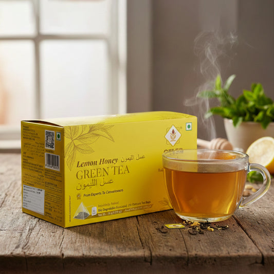 OTLER Lemon & Honey Green Tea - 20 Tea Bags