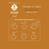 OTLER Orange & Spice Black Tea - 25 Tea Bags