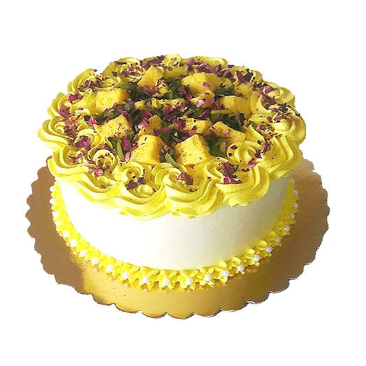 Rasmalai With Crunchy cake