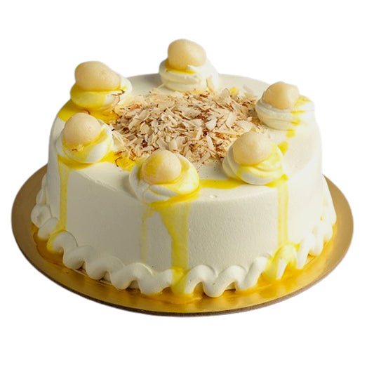 Rasmalai With Almond cake