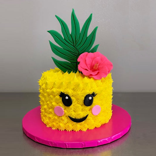Little Princes Pineapple shape Cake