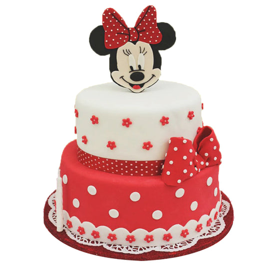 Micky Fondant Two Tier Cake