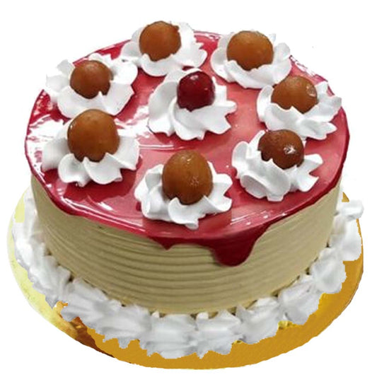 Gulab Jamun Chocolate Cake