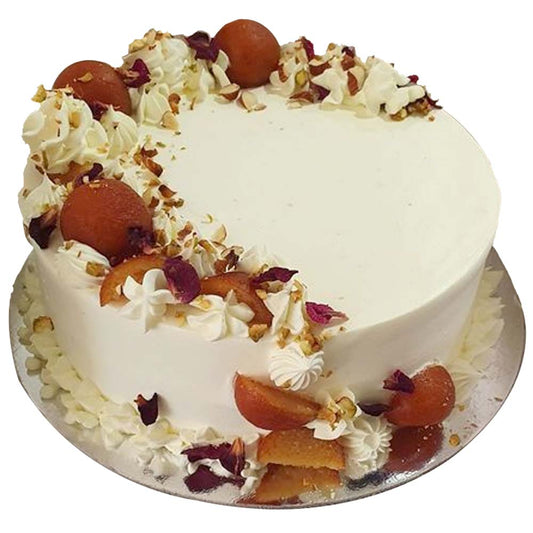 Gulab Jamun With dry Fruit Cake
