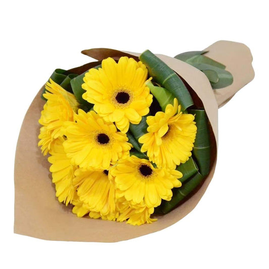 Yellow Gerbera Bouquet