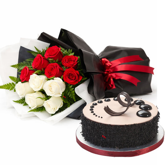 Love Blooms  Cake