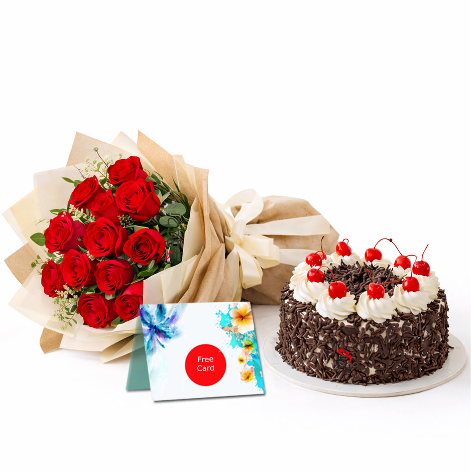 Royal Choco Blossom Roses