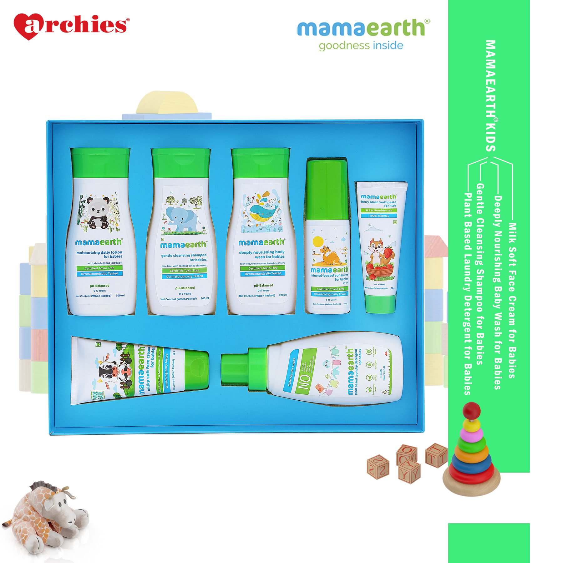 Mamaearth Summer Essential Kit For Babies