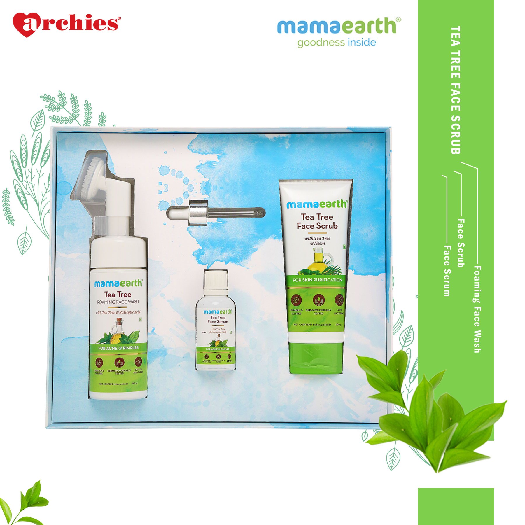 Mamaearth Tea Tree Goodness Kit