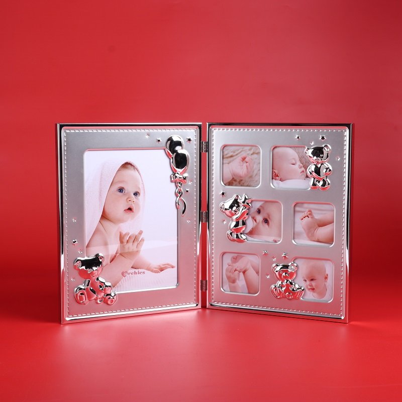 Premium Teddy Bear and Stars Design Foldable Photoframe