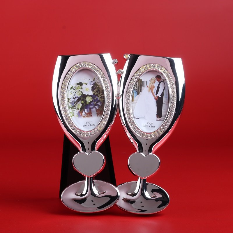 Wine Glass Design Photoframe