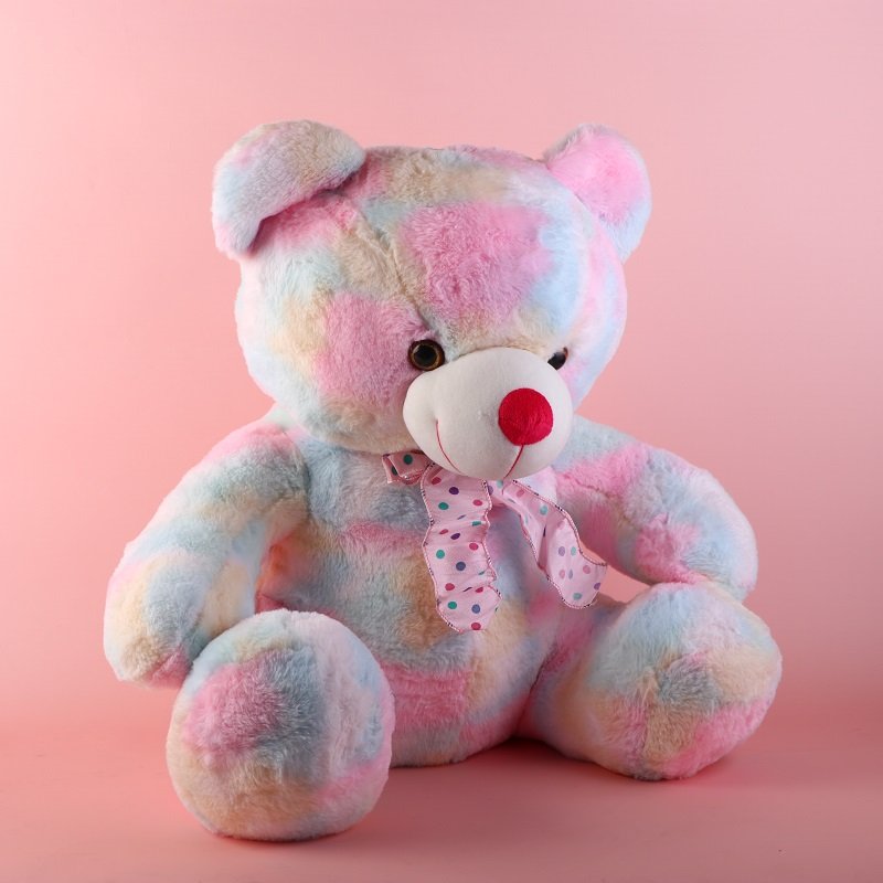 Rainbow Teddy Soft Toy 60cm