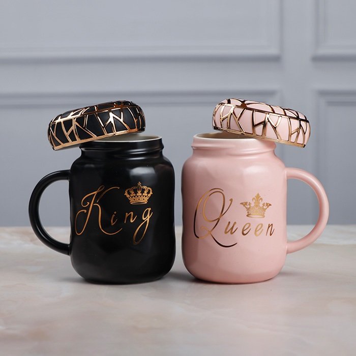 Life Every Day King and Queen Ceramic Mug