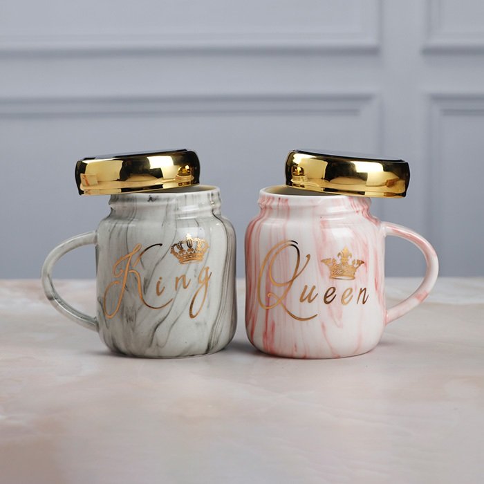 Life Every Day Fashion King and Queen Ceramic Mug