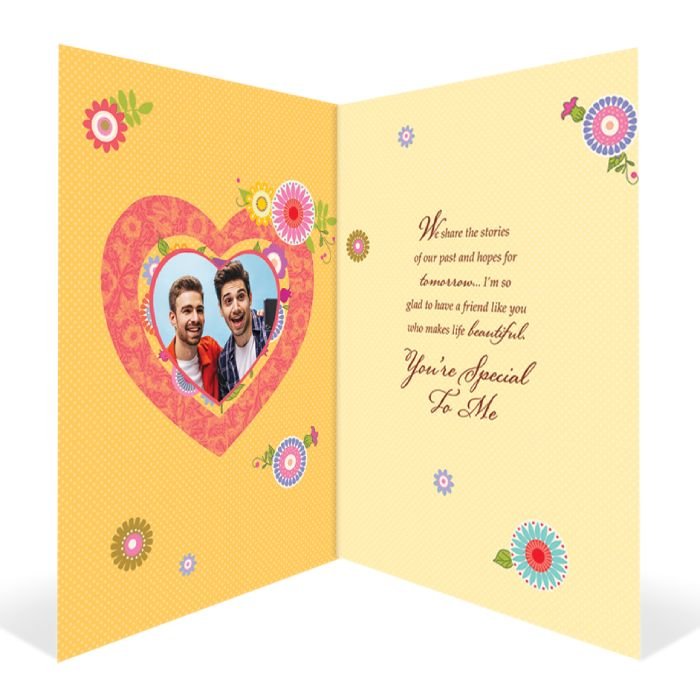 We are Friends and This Bond is Here To Stay Personalised Card