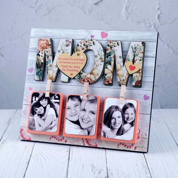 The Most Beautiful Mom Photoframe Gift