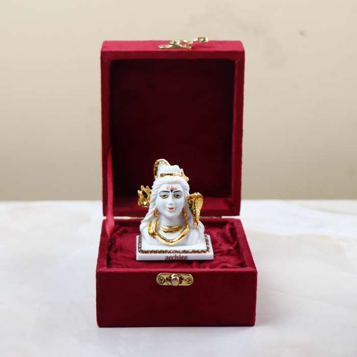 Divine Shiva Statue with Luxurious Gifting Box