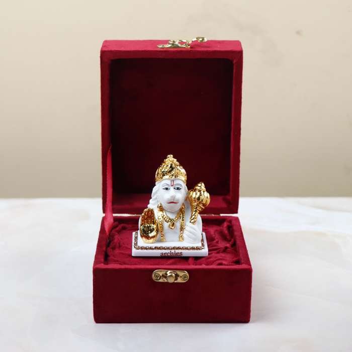 Divine Hanuman Ji Statue with Spacious Gifting Box