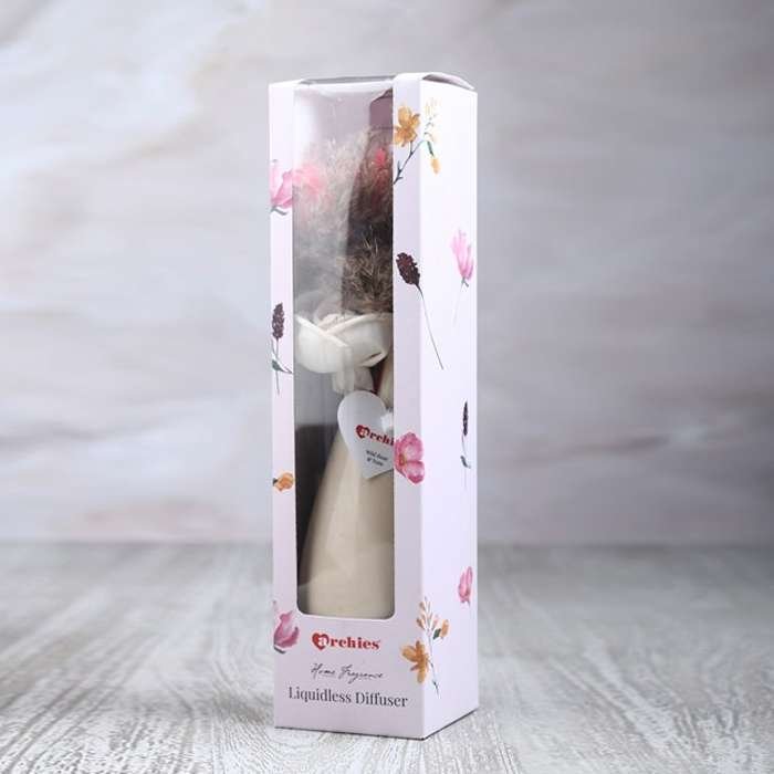 Beautiful Pink and White Rose Liquidless Diffuser