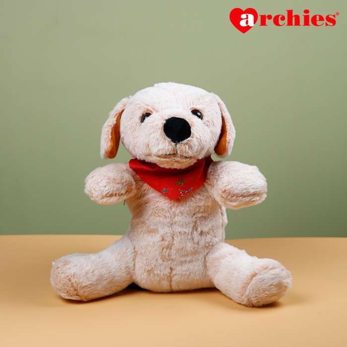 Archies Dog Soft Toy Bag 40 cm ( Assorted Color )