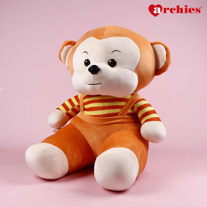 Archies Orange Monkey Soft Toy 35 cm