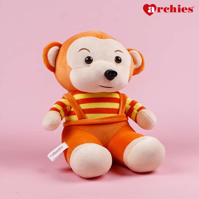 Archies Cute Brown Monkey Soft Toy 30 cm