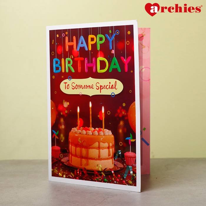 Archies Happy Birthday To Someone Special Musical Greeting Card