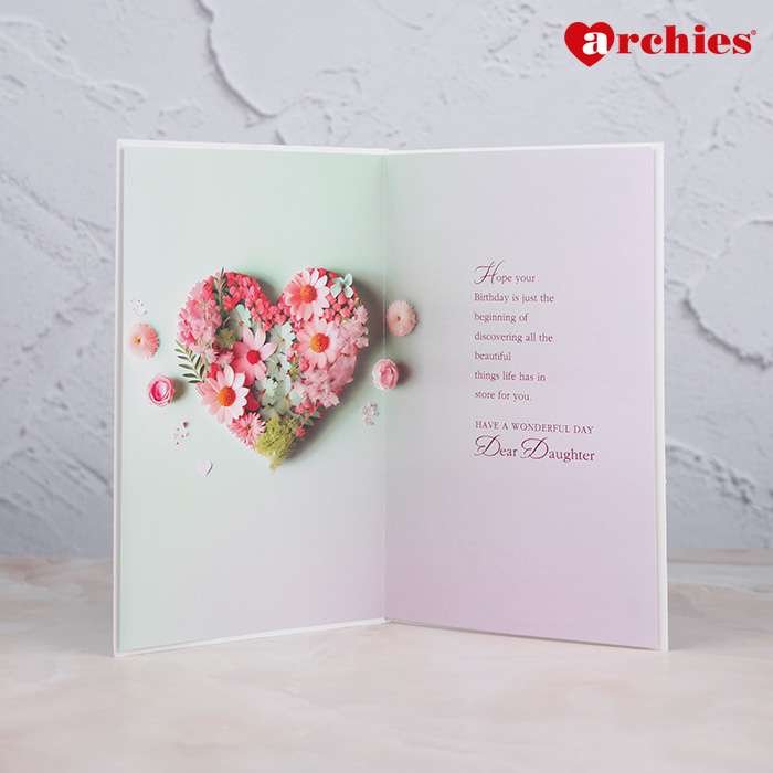 Archies Sparkle On Your Birthday Greeting Card For Daughter