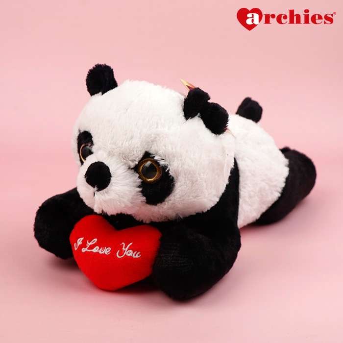 Archies I Love You Panda Soft Toy