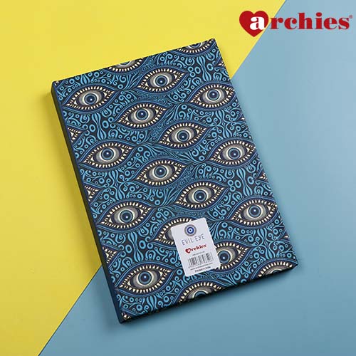 Evil Eye Themed Notebook with Magnetic Closure