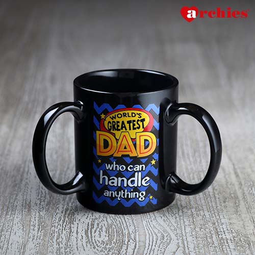 World’s Greatest Dad Three Handle Mug