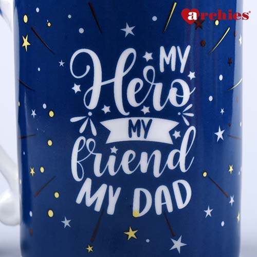 Dad is My Hero Mug