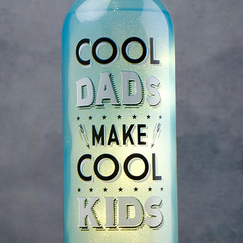 Cool Dads Light-Up Bottle Showpiece