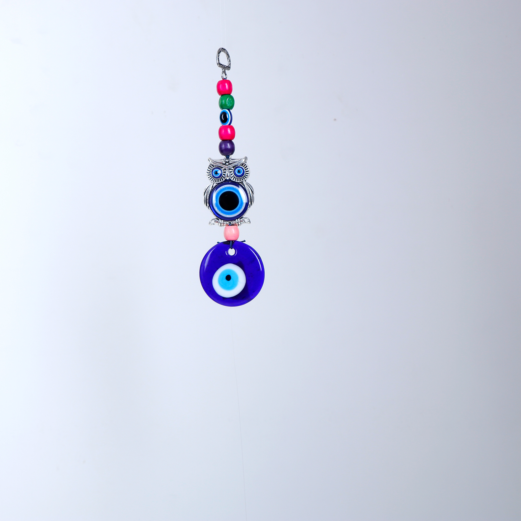 Wise Owl Evil Eye Hanging