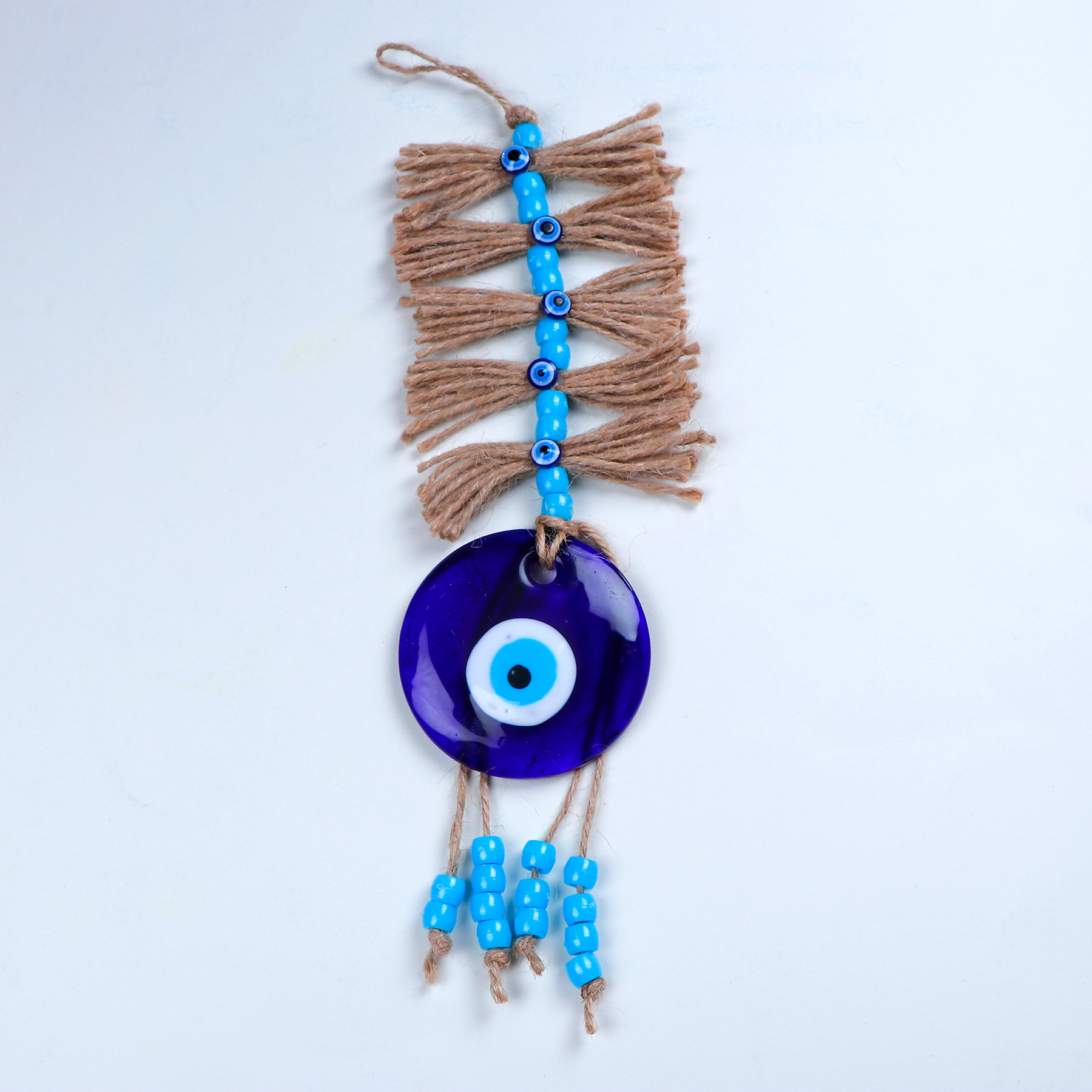 Braided Rope Evil Eye Hanging