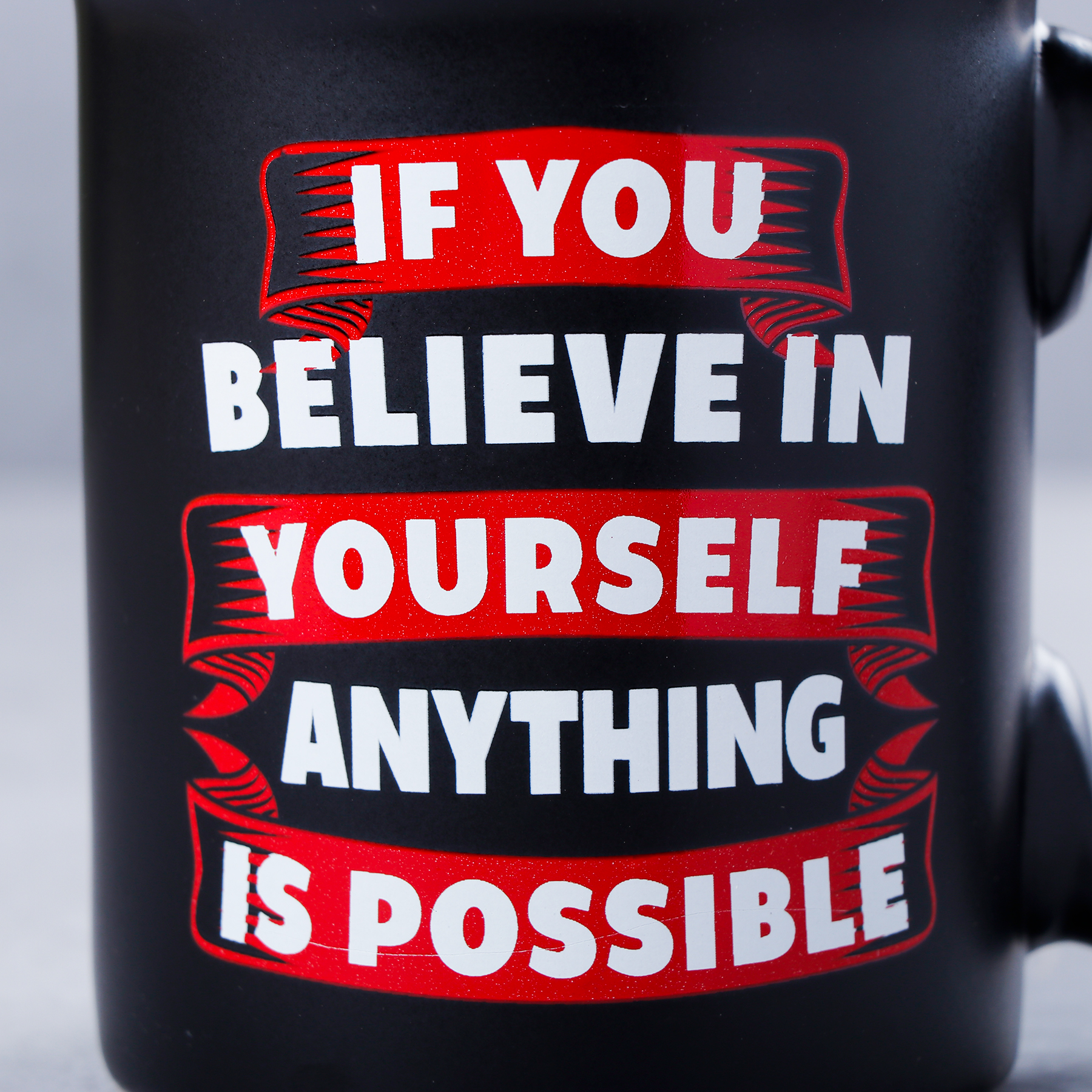 Believe In Yourself Quotation Corporate Mug